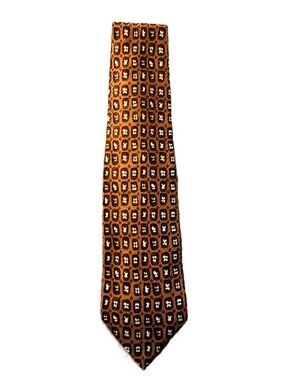 Robert Talbott Best of Class Silk Tie Copper Neat Pattern